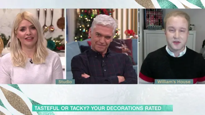 The etiquette expert was not keen on fake Christmas trees either