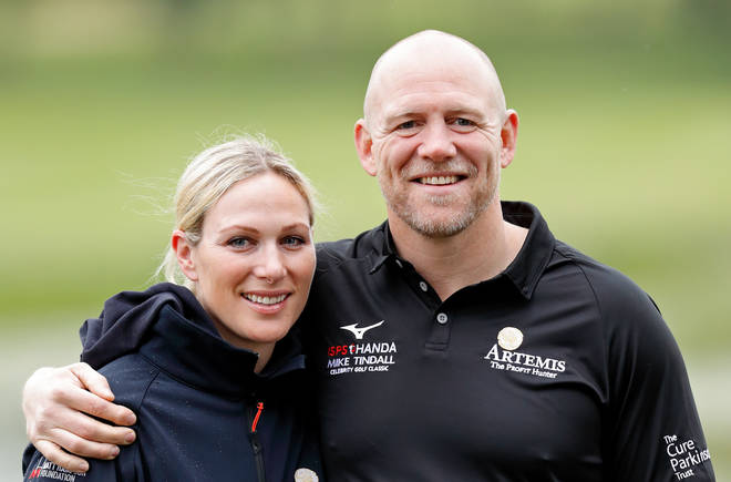 Mike Tindall announced their baby news on his podcast