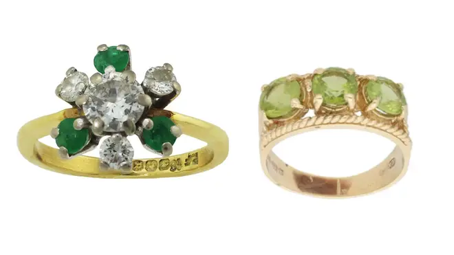 These two engagement rings are perfect for the Slytherin in your life