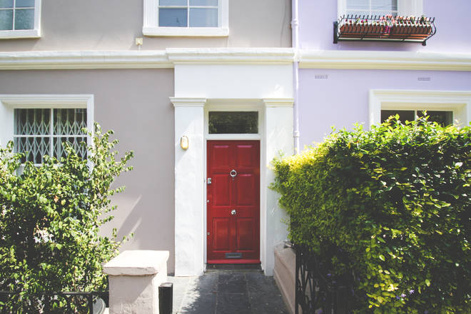Classic colours such as red are the best option for your front door