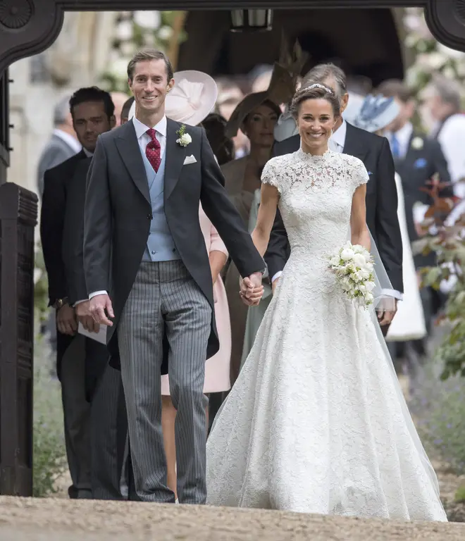 Pippa and James married in 2017