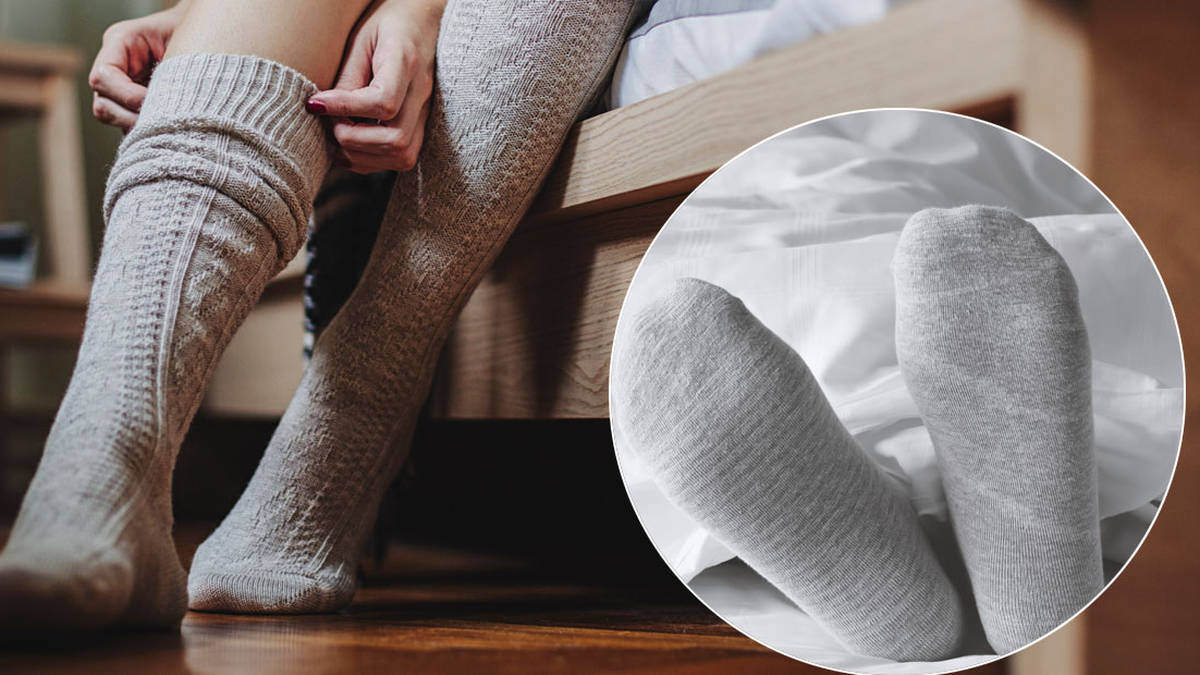 NHS doctor explains why you should wear socks to bed - Heart