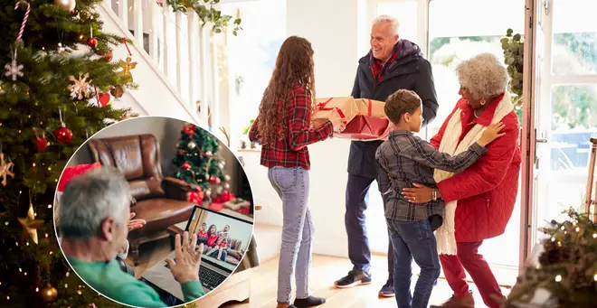 Families will be allowed to meet between 23 and 27 December (stock image)