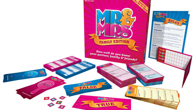 Mr and Mrs Family Edition Game
