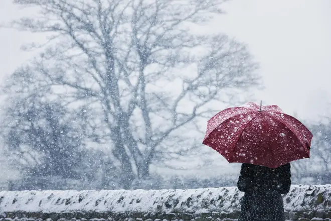 Parts of the UK could see snow as temperatures drop (stock image)
