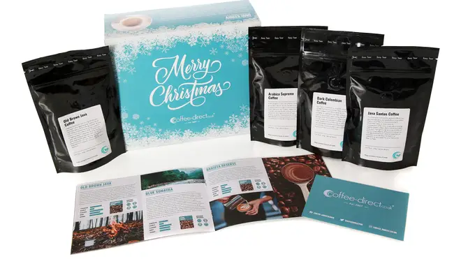 Celebrate with the 12 Days of Coffee gift