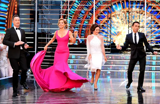 Bruno Tonioli with Strictly judges Shirley Ballas and Darcey Bussell