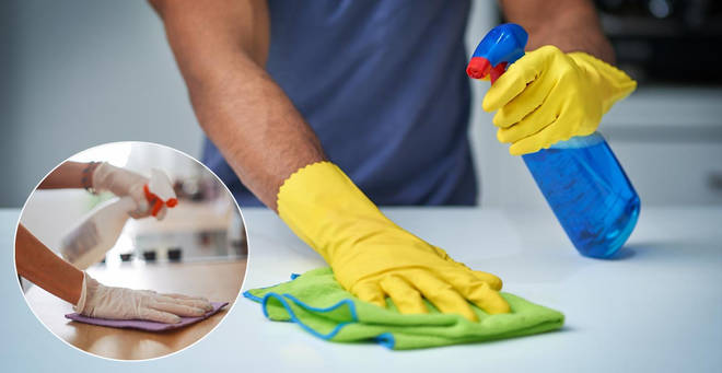 Turns out you *might* have been cleaning your surfaces wrong (stock images)