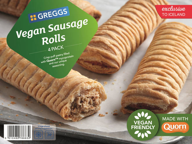 Iceland will soon be stocking Greggs vegan sausage rolls