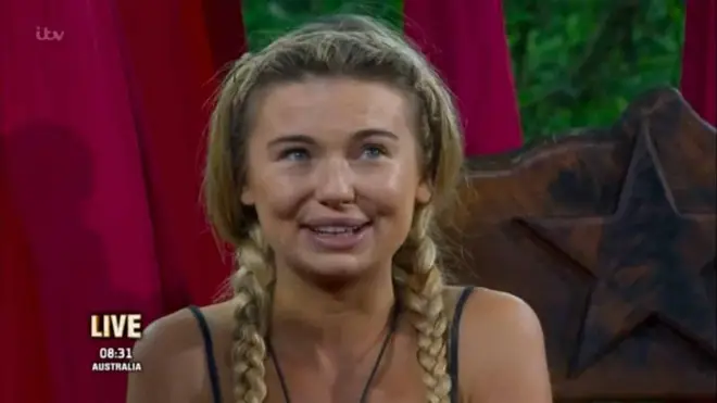 Georgia Toffolo on I'm A Celeb