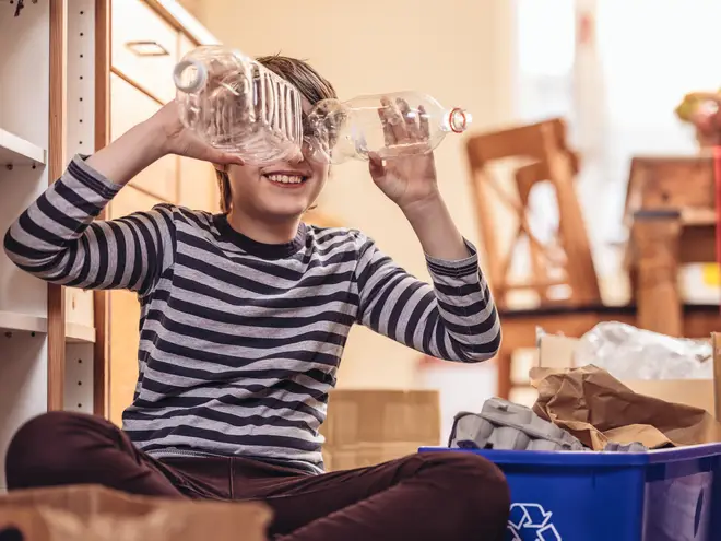 Re-use your bottles before recycling with this fun game
