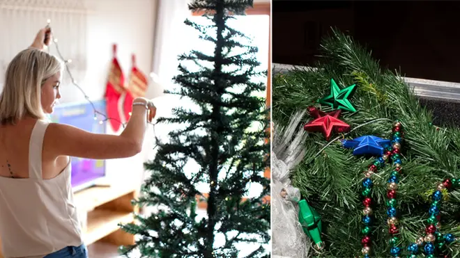 One mum puts her Christmas decorations down on December 25