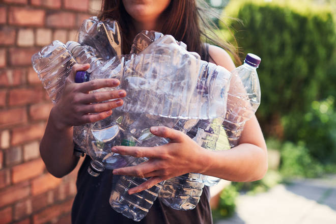 An eco scheme is allowing motorists to pay to park their car using plastic bottles