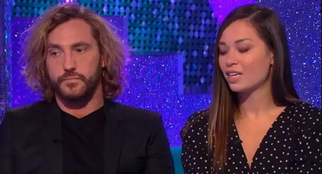 Seann Walsh and Katya Jones appeared on Strictly spin off show It Takes Two with an apology