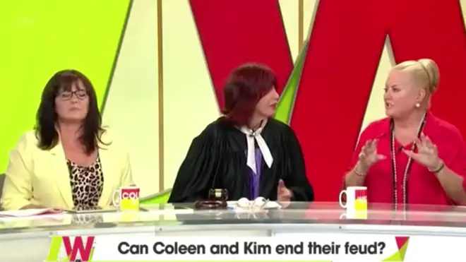 Coleen and Kim came to blows on Loose Women