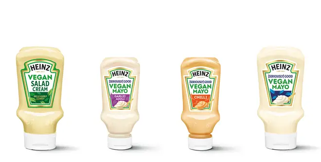 Heinz have launched a range of vegan sauces