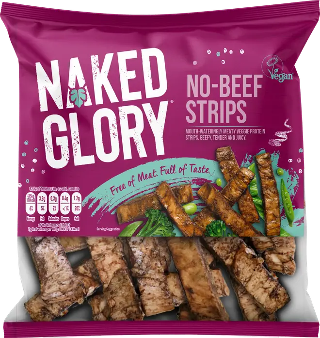 Naked Glory have launched No-Beef strips