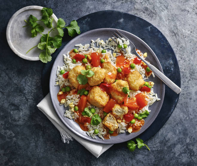 M&S have launched an incredible new vegan range - including this amazing vegan sweet and sour chicken