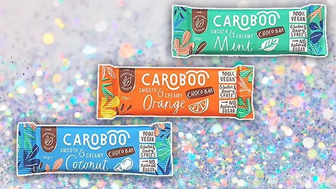 Caroboo is a new vegan chocolate-y bar available in three flavours