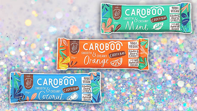 Caroboo is a new vegan chocolate-y bar available in three flavours