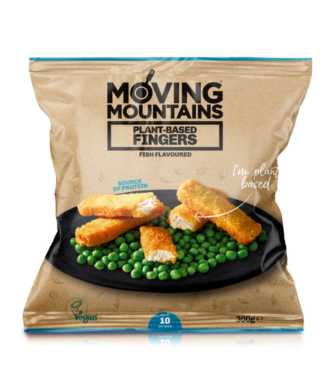 Moving Mountains have launched plant-based fish fingers