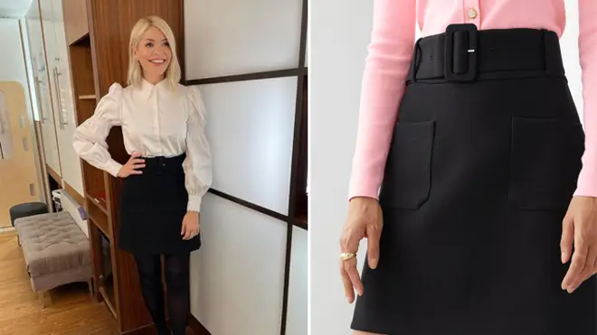 Holly Willoughby's skirt is from & Other Stories