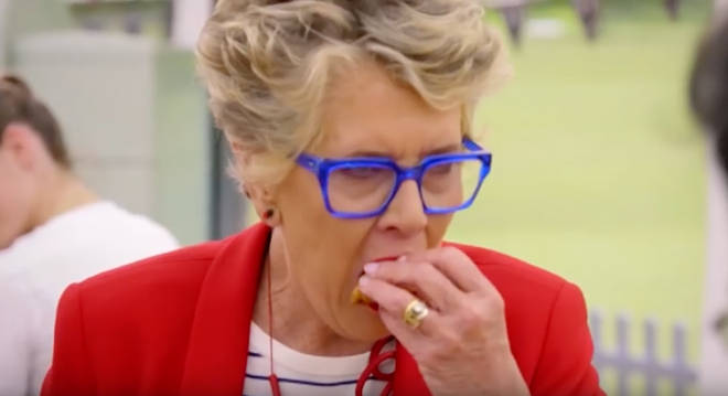 Prue Leith claimed she's gained weight while judging Bake Off