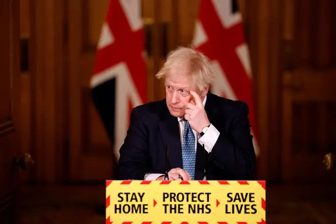 Boris Johnson put England into a national lockdown