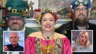 This Morning viewers stunned as Fairy, Troll and Leprechaun 'throuple' share relationship details