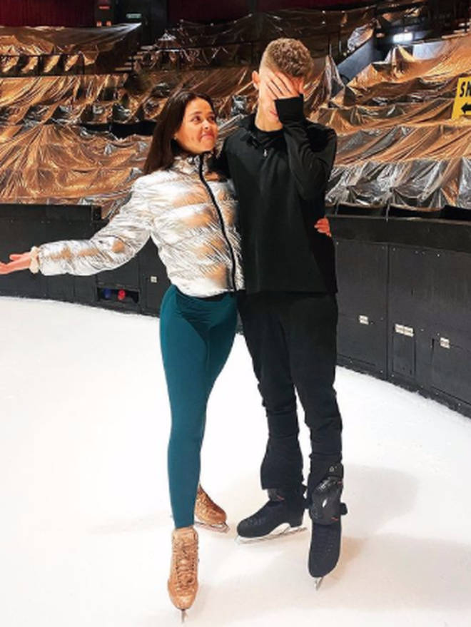 Joe said he thinks it is important to have chemistry with Vanessa on the ice