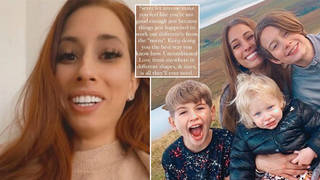 Stacey Solomon has hit back at her haters