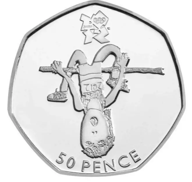 Blue Peter Olympic 50p