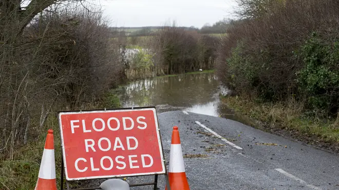 Flood warnings have been issued in parts of the country (stock image)
