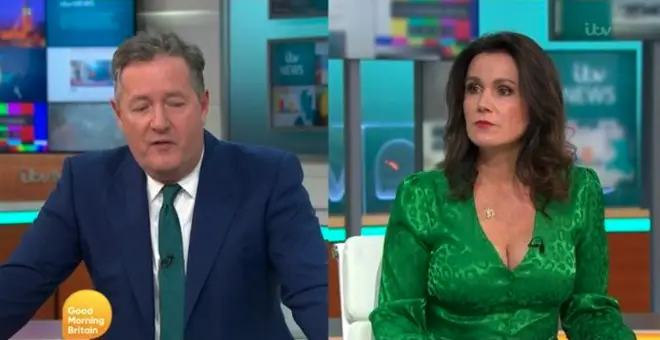 Piers and Susanna shared the sad news this morning