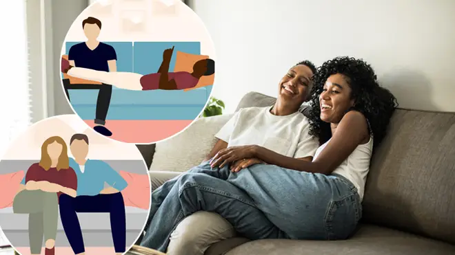 How you sit with your partner could say a lot about your relationship
