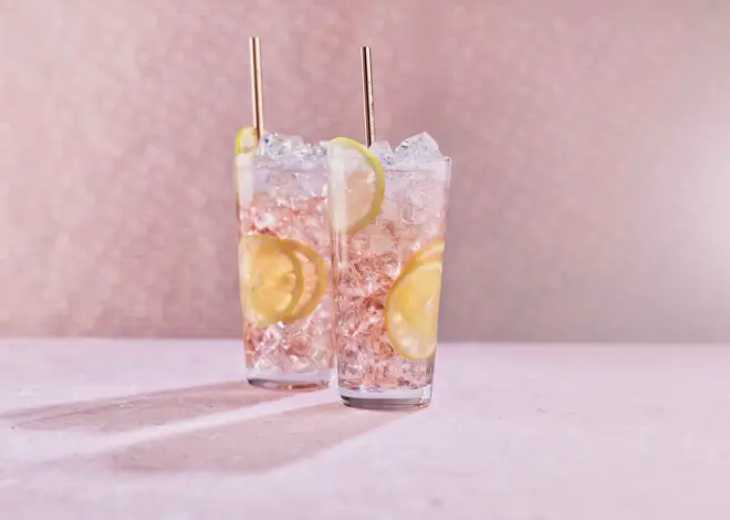 This pastel cocktail is really dreamy