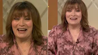 Lorraine viewers think they spotted a very rude detail on her dress