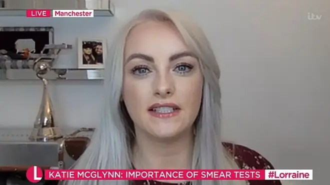 Katie McGlynn appeared on the show to raise awareness of cervical cancer