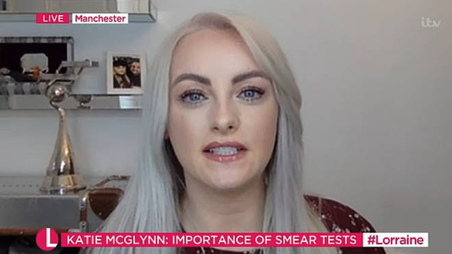 Katie McGlynn appeared on the show to raise awareness of cervical cancer
