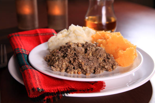 Burns Night is celebrated with whisky, poetry and a plate of haggis, neeps and tatties