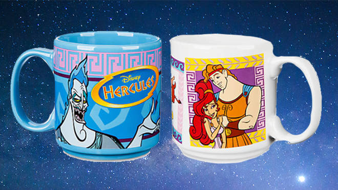 Have a 90s cup of tea with these Disney's Hercules mugs