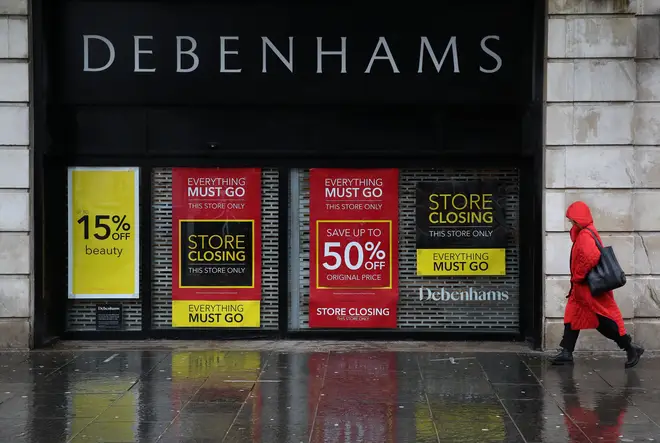 Debenhams stores are expected to reopen temporarily when allowed under lockdown rules