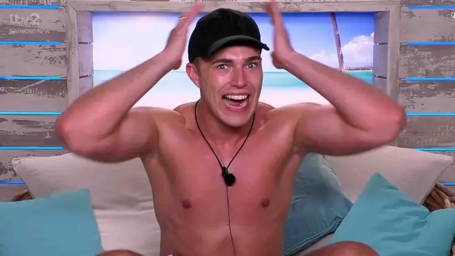 Curtis appeared on Love Island in 2019