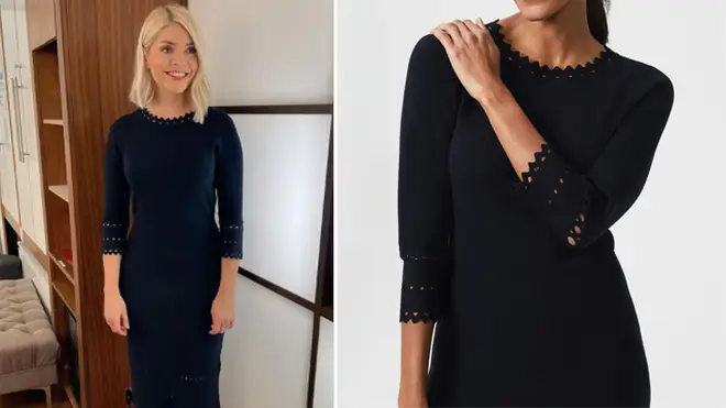 Holly Willoughby's dress is from Hobbs London