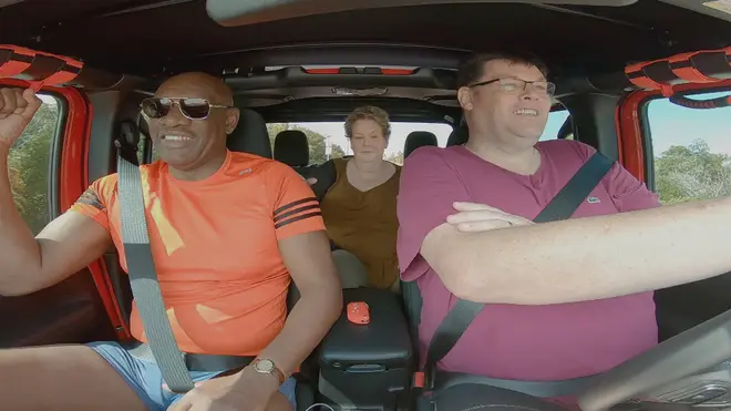 The Chaser's Road Trip sees Shaun, Anne and Mark travel the world