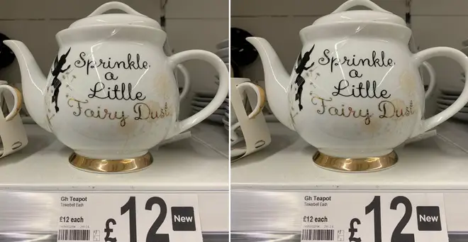 The teapot costs £12 from Asda