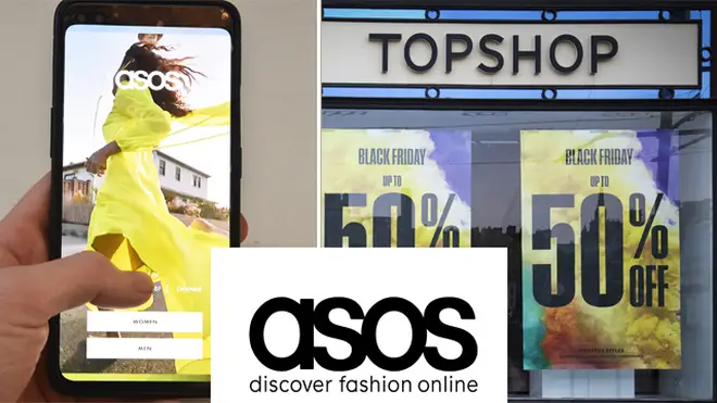 ASOS has bought Topshop and other Arcadia groups