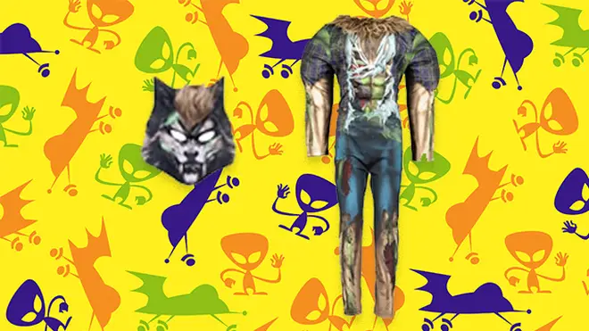This werewolf outfit comes with a mask so no need for face paint!