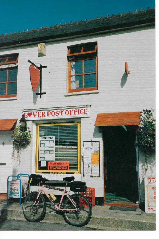 The post office in the picture perfect village of Lover, Wiltshire