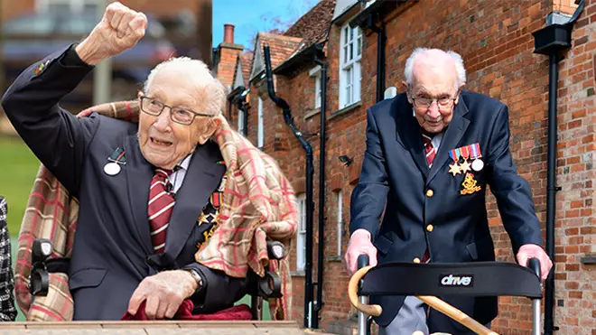 Captain Sir Tom Moore has died at the age of 100